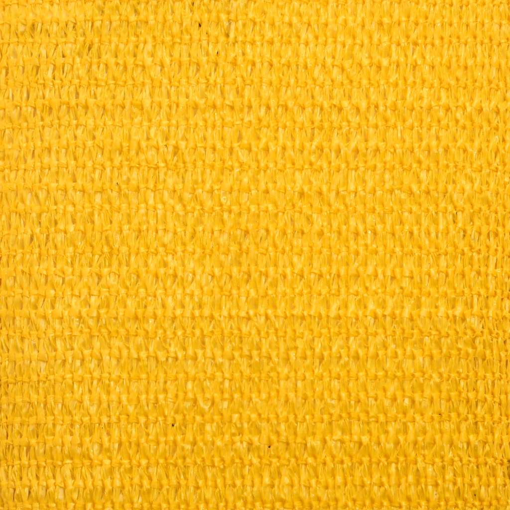 Sunshade Sail 160 g/m² Trapezium Yellow 4/5x4 m HDPE