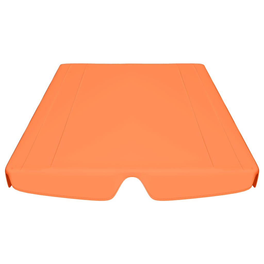 Replacement Canopy for Garden Swing Orange 188/168x145/110 cm