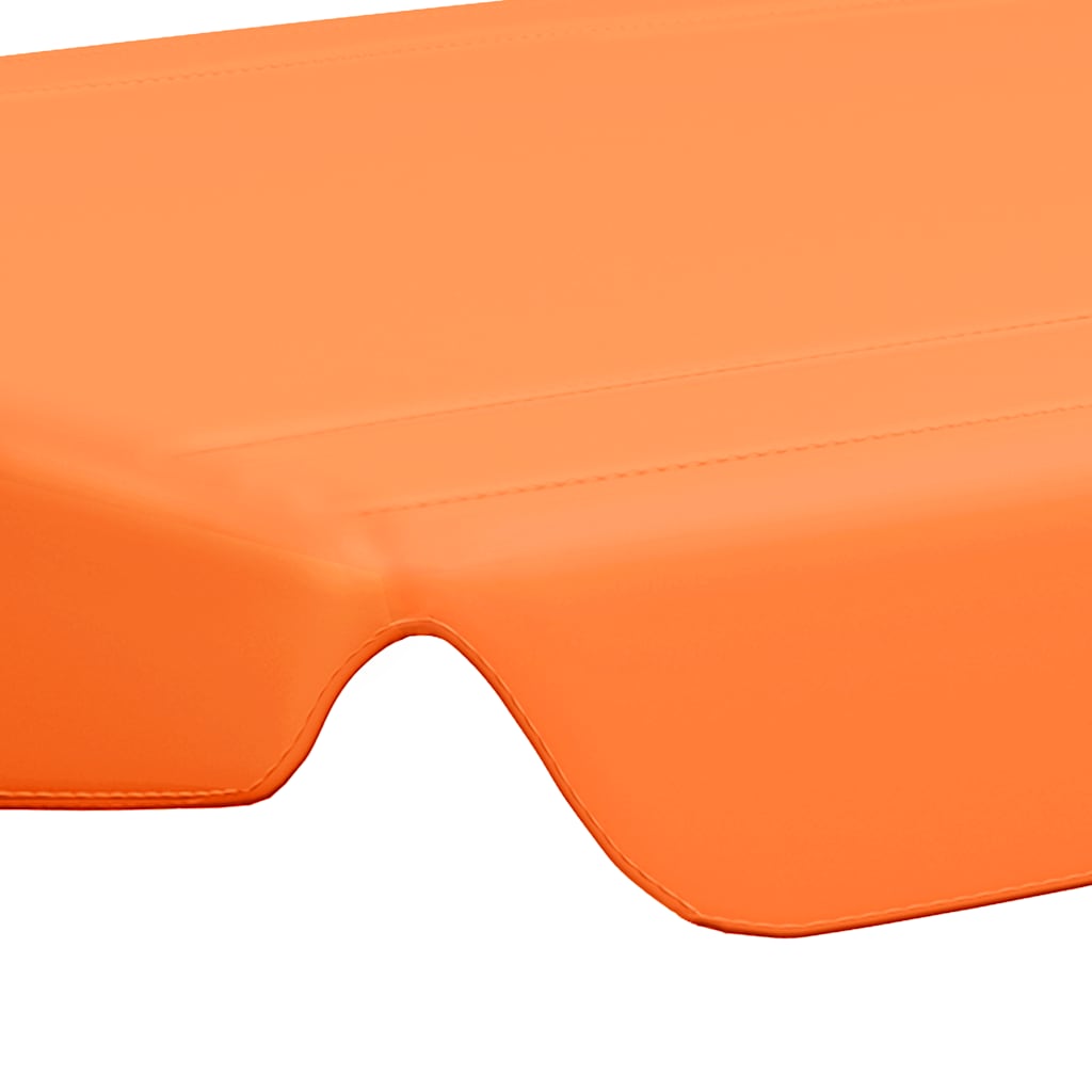 Replacement Canopy for Garden Swing Orange 188/168x145/110 cm