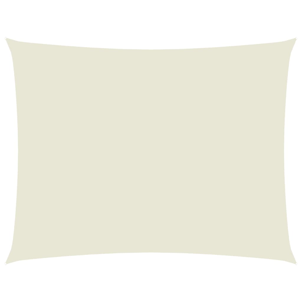 Sunshade Sail Oxford Fabric Rectangular 3.5x4.5 m Cream