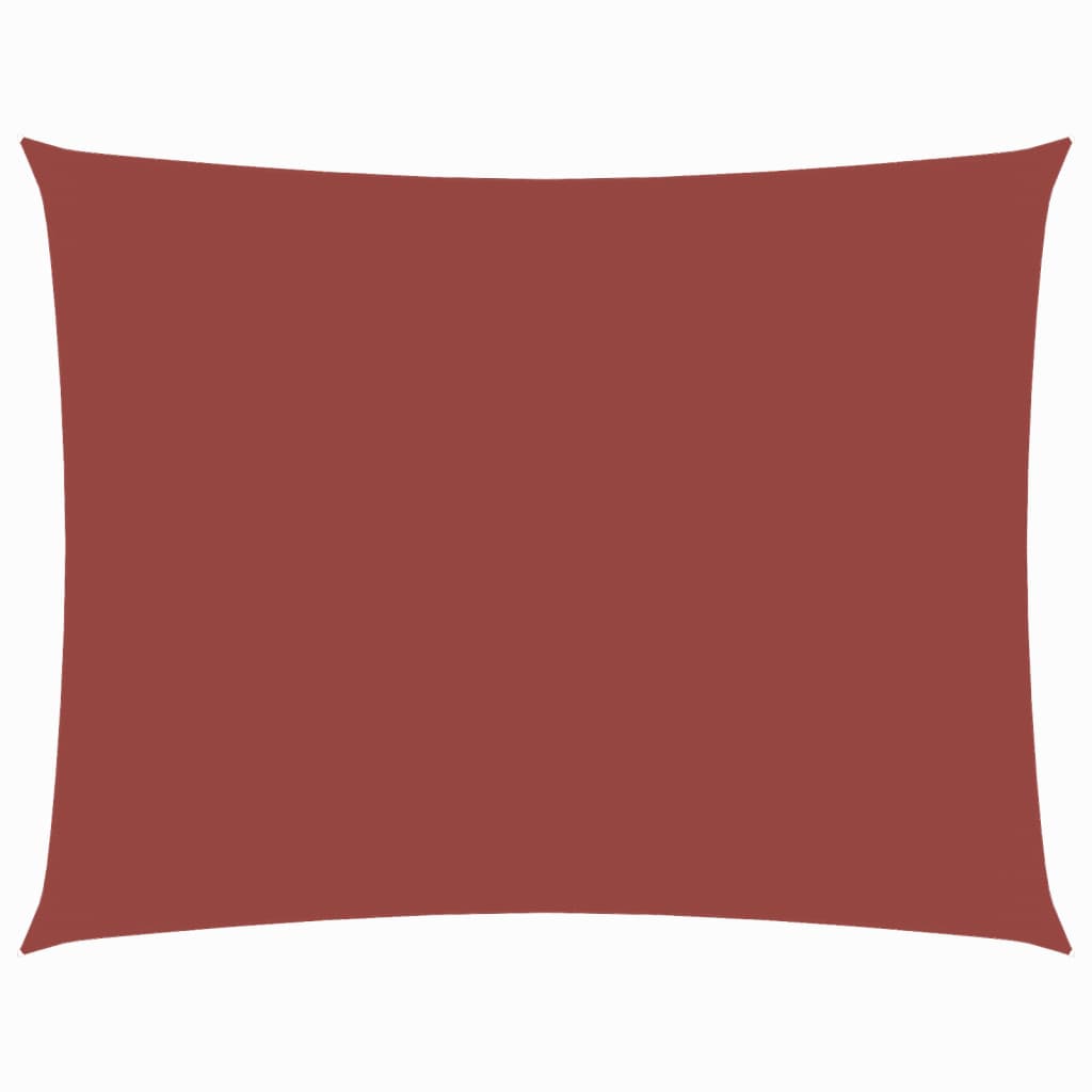 Sunshade Sail Oxford Fabric Rectangular 3x4.5 m Terracotta