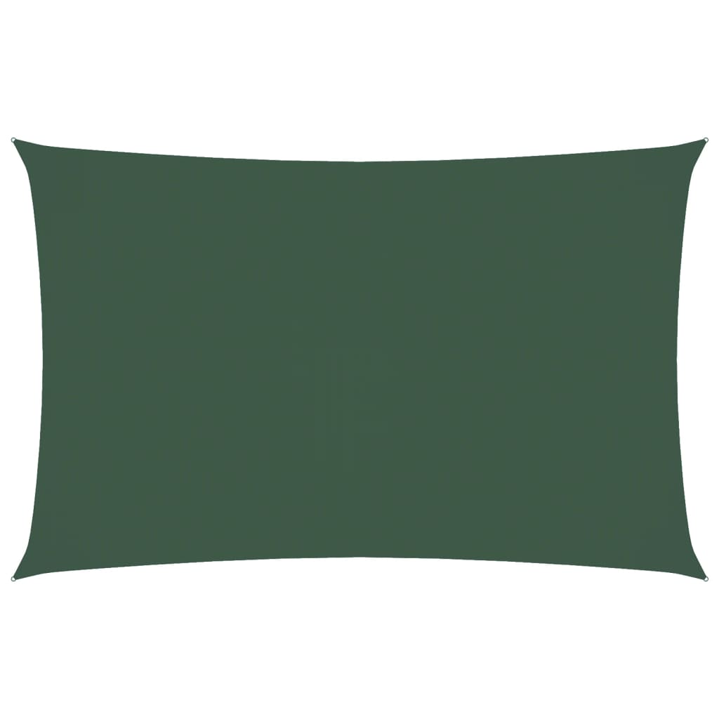 Sunshade Sail Oxford Fabric Rectangular 5x8 m Dark Green
