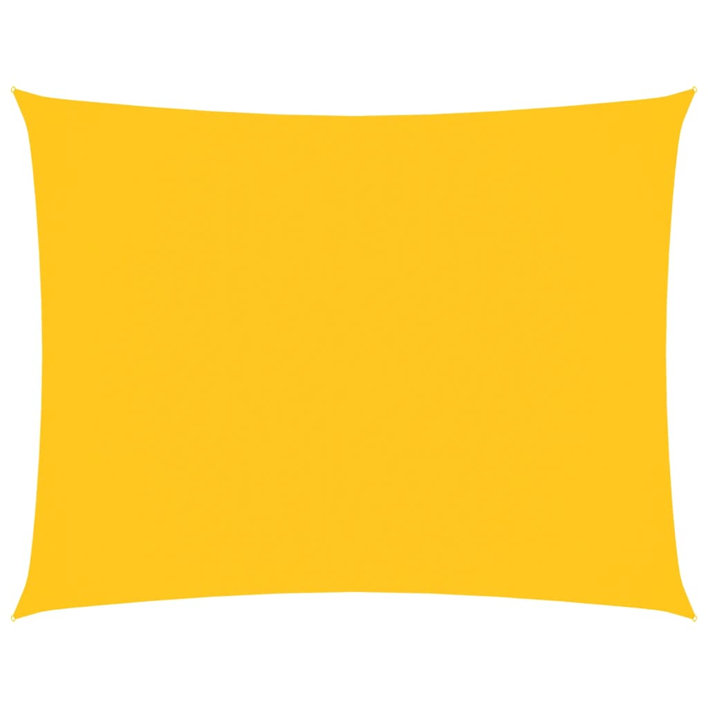 Sunshade Sail Oxford Fabric Rectangular 2x3.5 m Yellow
