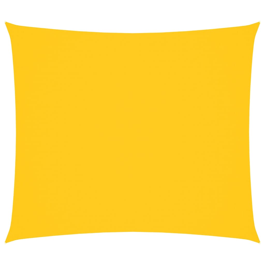 Sunshade Sail Oxford Fabric Rectangular 2.5x3 m Yellow