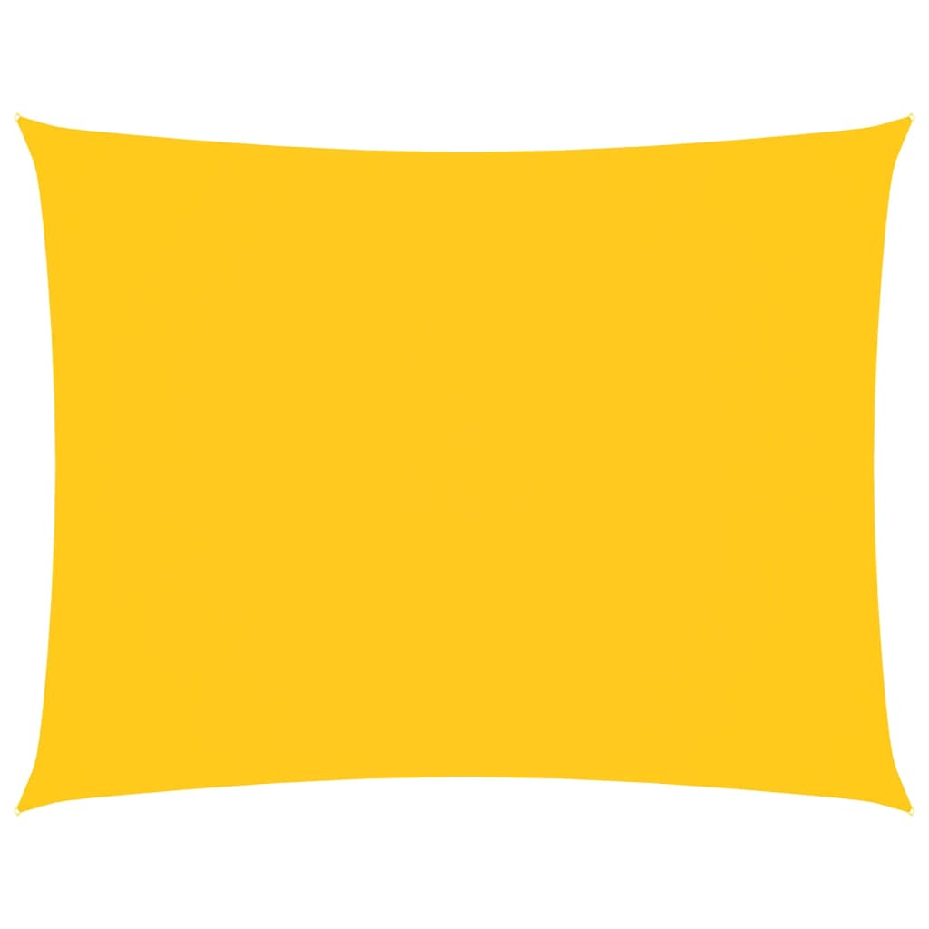 Sunshade Sail Oxford Fabric Rectangular 2.5x3.5 m Yellow