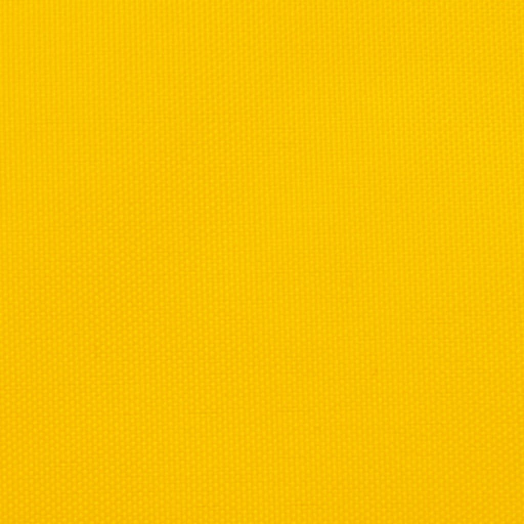 Sunshade Sail Oxford Fabric Rectangular 5x6 m Yellow