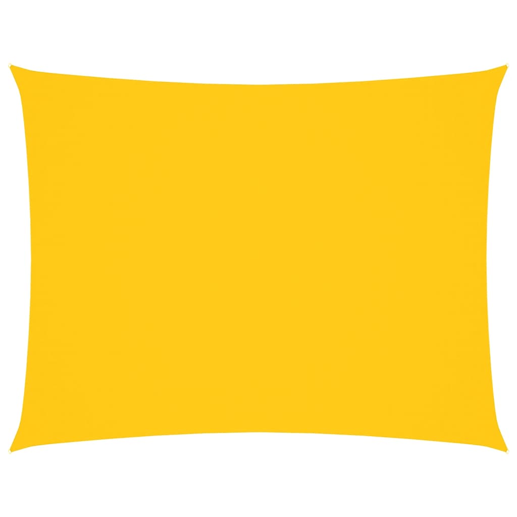 Sunshade Sail Oxford Fabric Rectangular 5x7 m Yellow