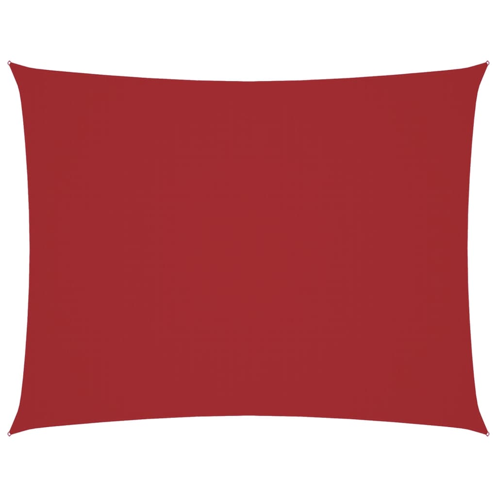 Sunshade Sail Oxford Fabric Rectangular 2.5x3.5 m Red
