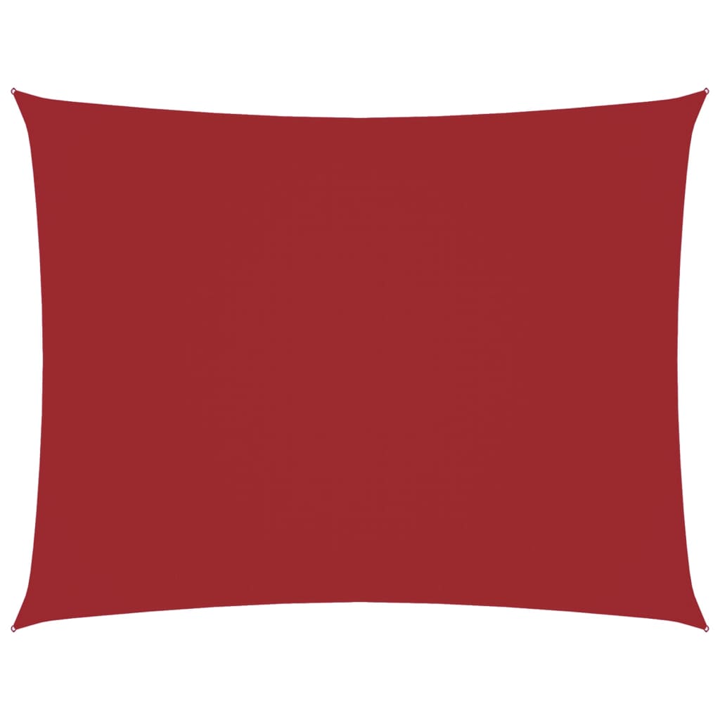 Sunshade Sail Oxford Fabric Rectangular 3.5x4.5 m Red