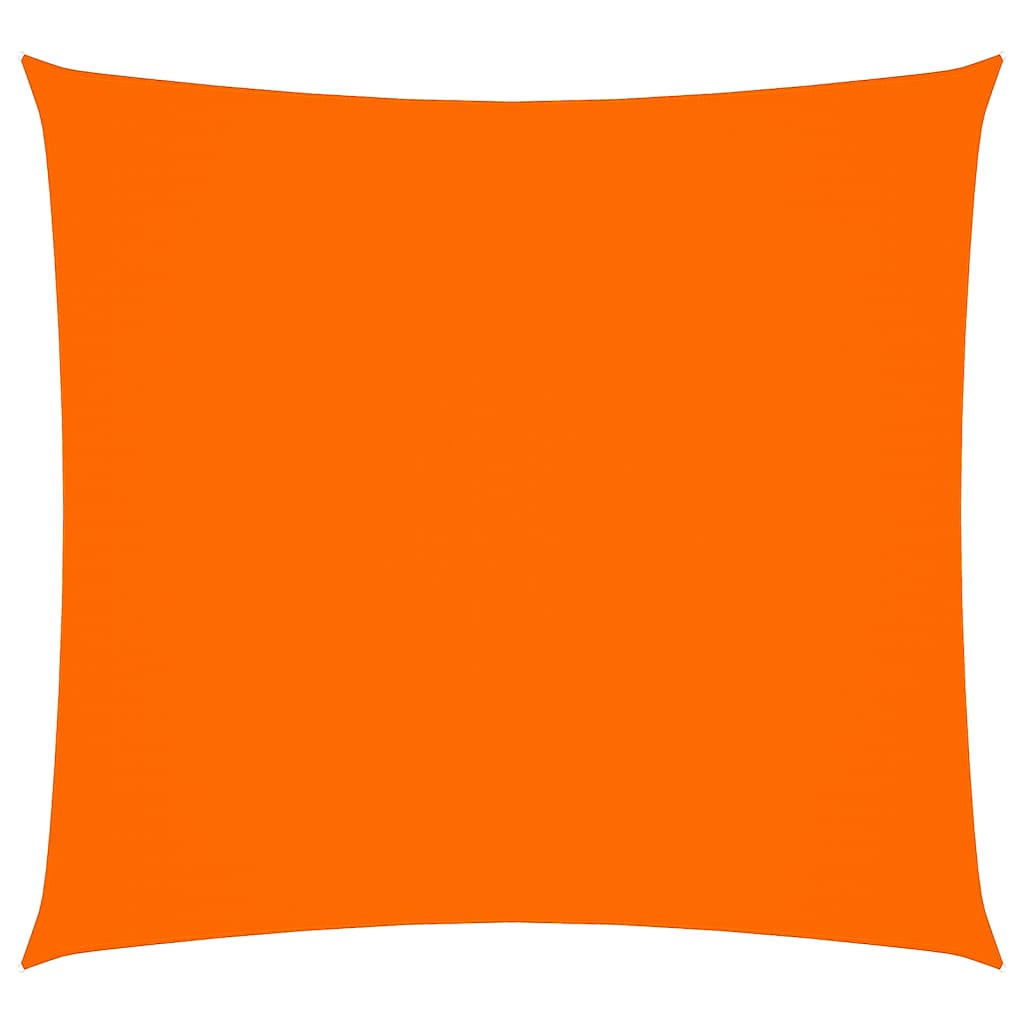 Sunshade Sail Oxford Fabric Square 3x3 m Orange