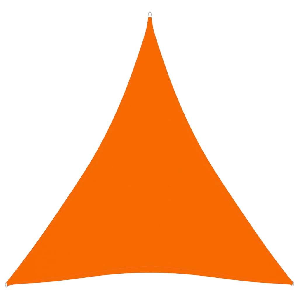 Sunshade Sail Oxford Fabric Triangular 3.6x3.6x3.6 m Orange