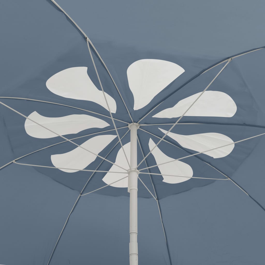 Beach Parasol Blue 300 cm