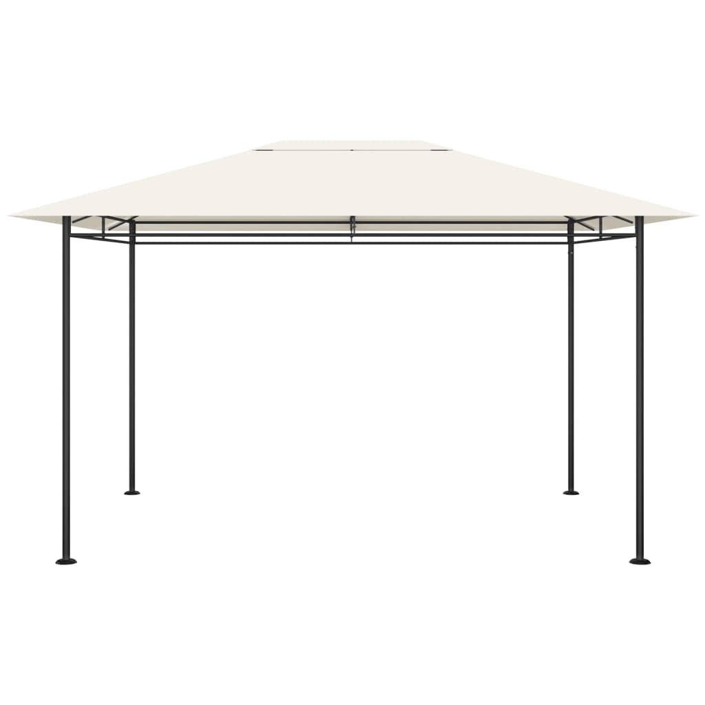 Gazebo 384x281x270 cm Cream 180 g/m²