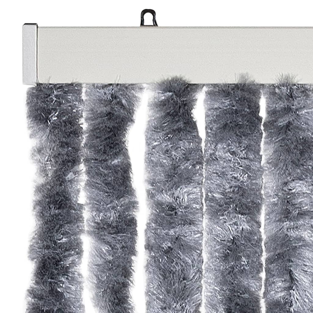 Insect Curtain Silver 118x220 cm Chenille
