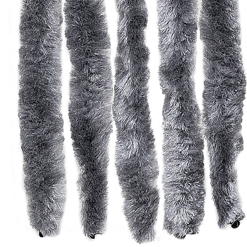 Insect Curtain Silver 118x220 cm Chenille