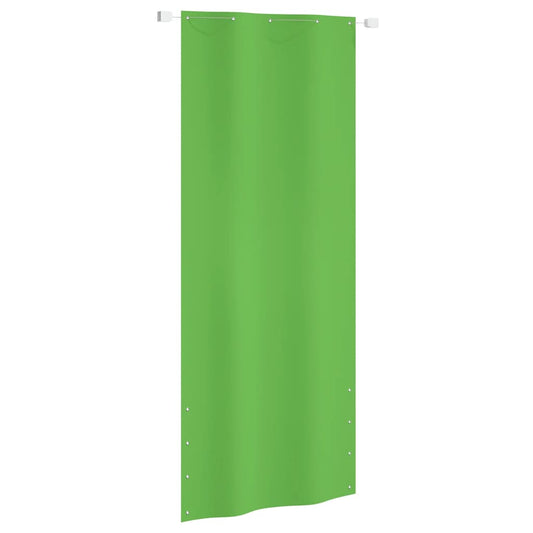 Balcony Screen Light Green 100x240 cm Oxford Fabric