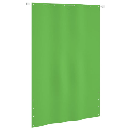 Balcony Screen Light Green 160x240 cm Oxford Fabric