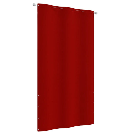 Balcony Screen Red 120x240 cm Oxford Fabric