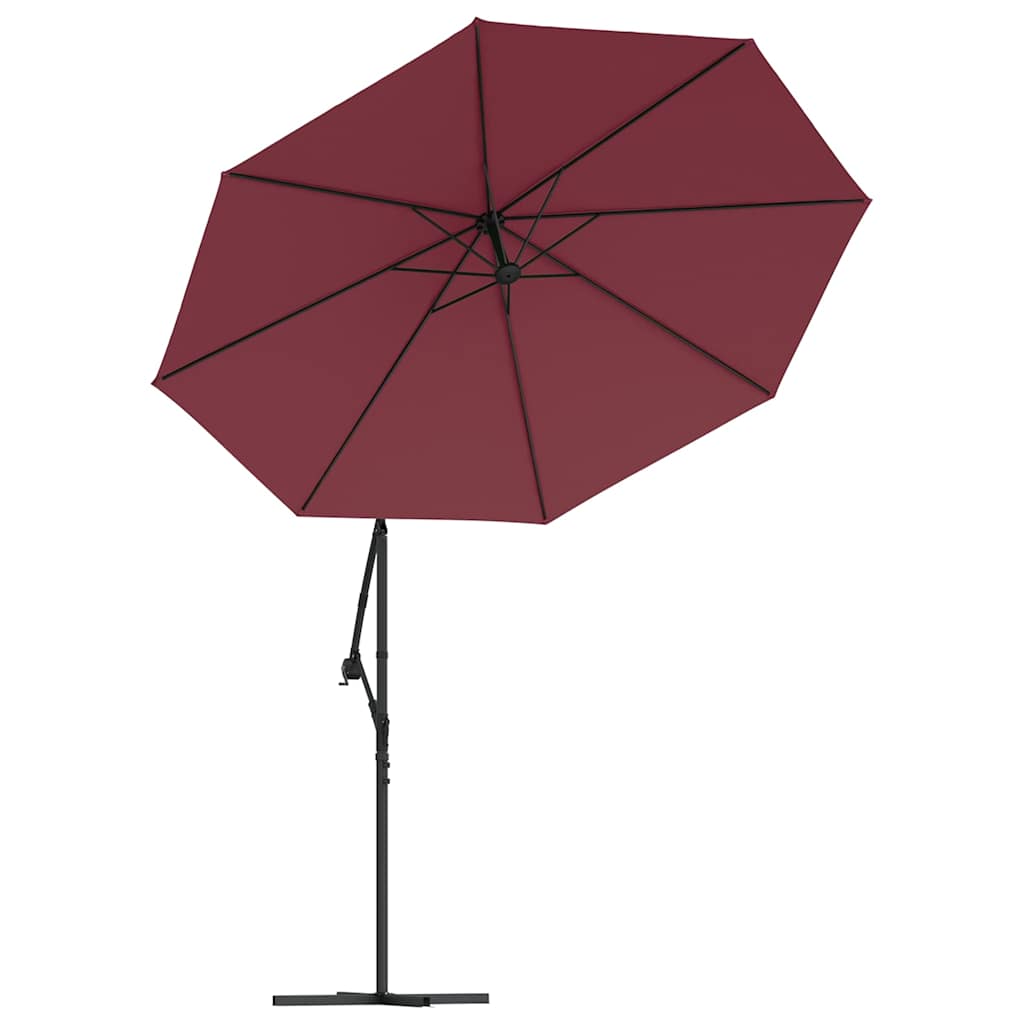 Replacement Fabric for Cantilever Umbrella Bordeaux Red 350 cm