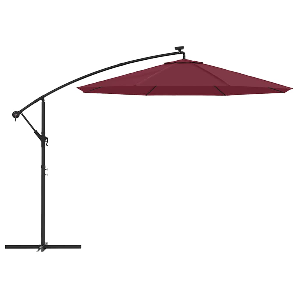 Replacement Fabric for Cantilever Umbrella Bordeaux Red 350 cm