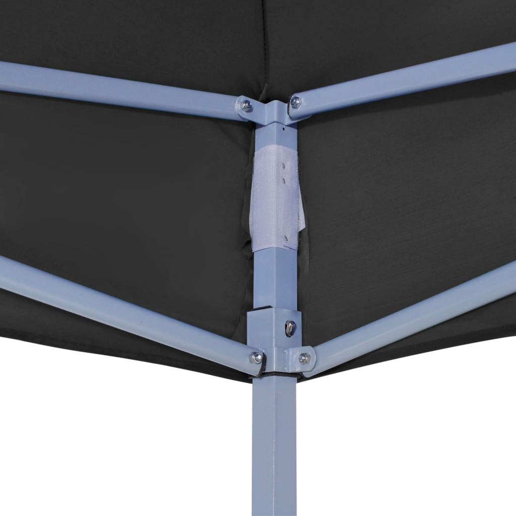 Party Tent Roof 6x3 m Black 270 g/m²
