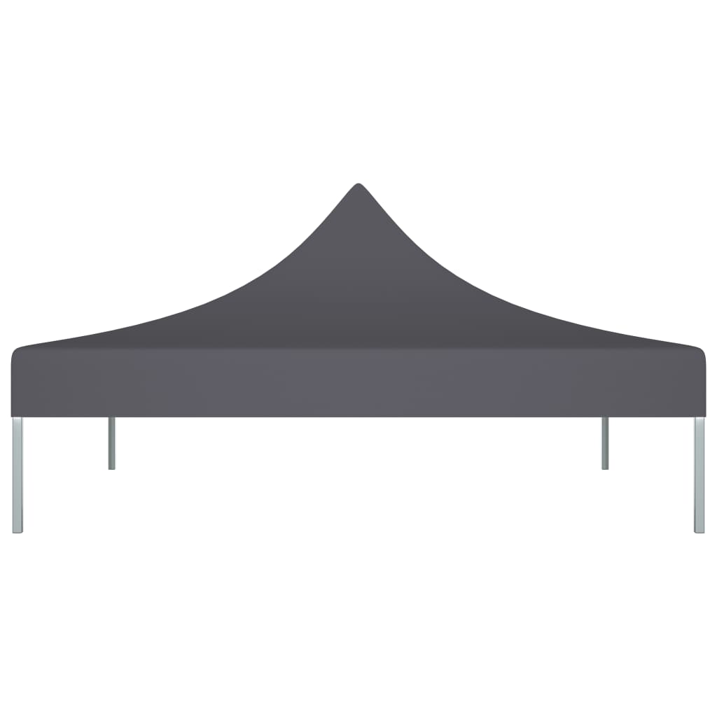 Party Tent Roof 2x2 m Anthracite 270 g/m²