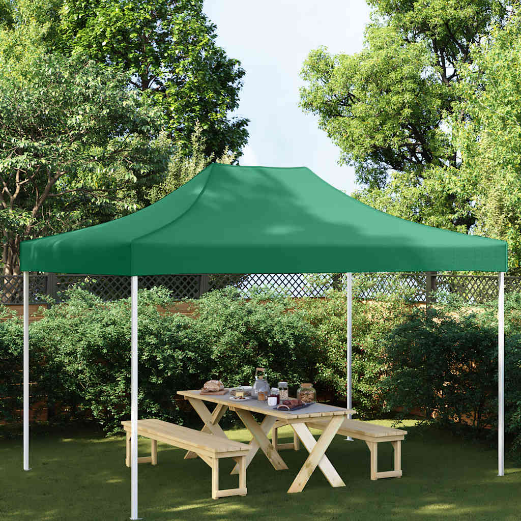 Party Tent Roof 4x3 m Green 270 g/m²