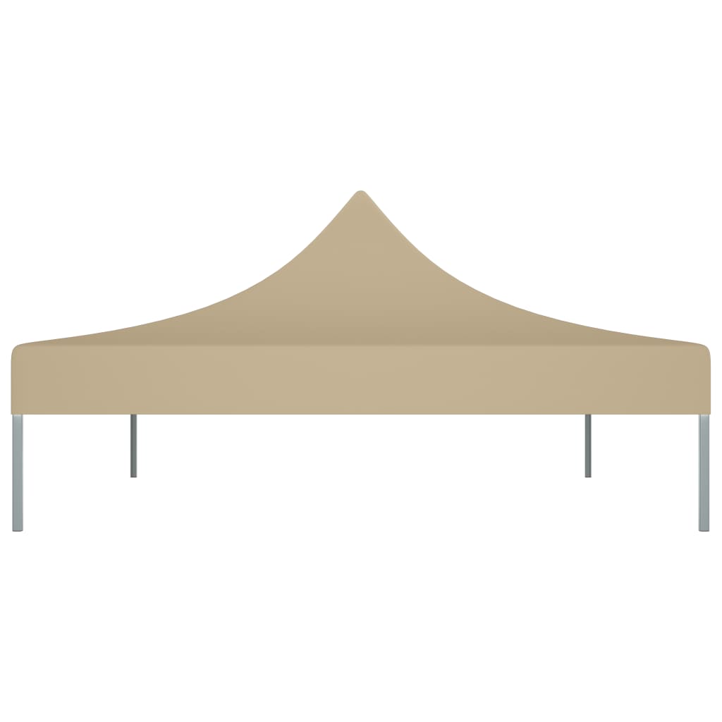 Party Tent Roof 4.5x3 m Beige 270 g/m²
