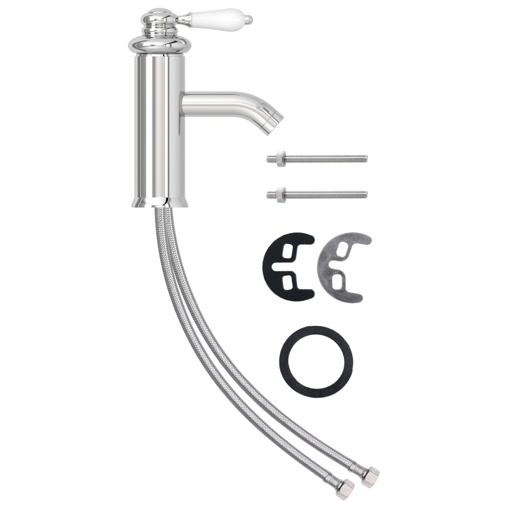 Bathroom Basin Faucet Chromed Finish 130x180 mm