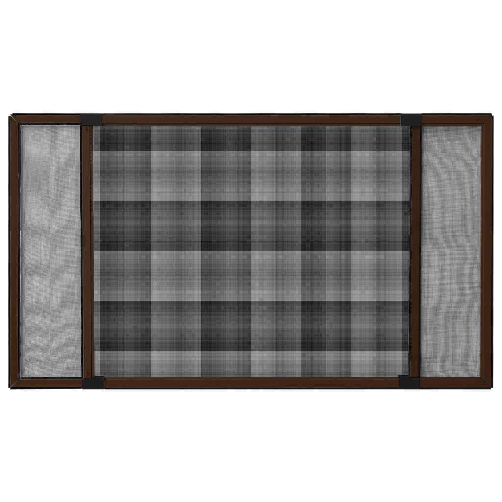 Extendable Insect Screen for Windows Brown