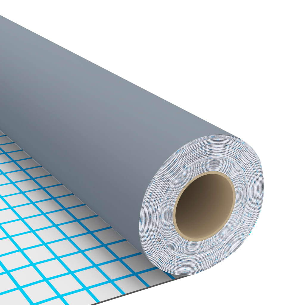 Self-adhesive Furniture Films 2 pcs Grey 500x90 cm PVC