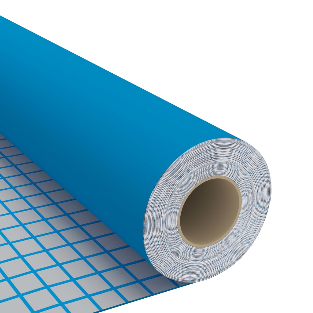 Self-adhesive Furniture Films 2 pcs Azure 500x90 cm PVC