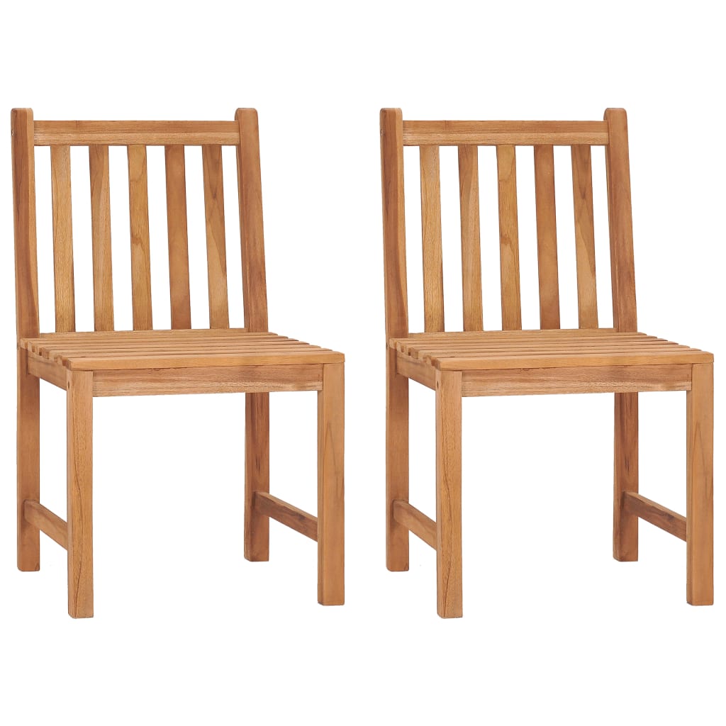 3 Piece Garden Dining Set 80x80 cm Solid Teak Wood