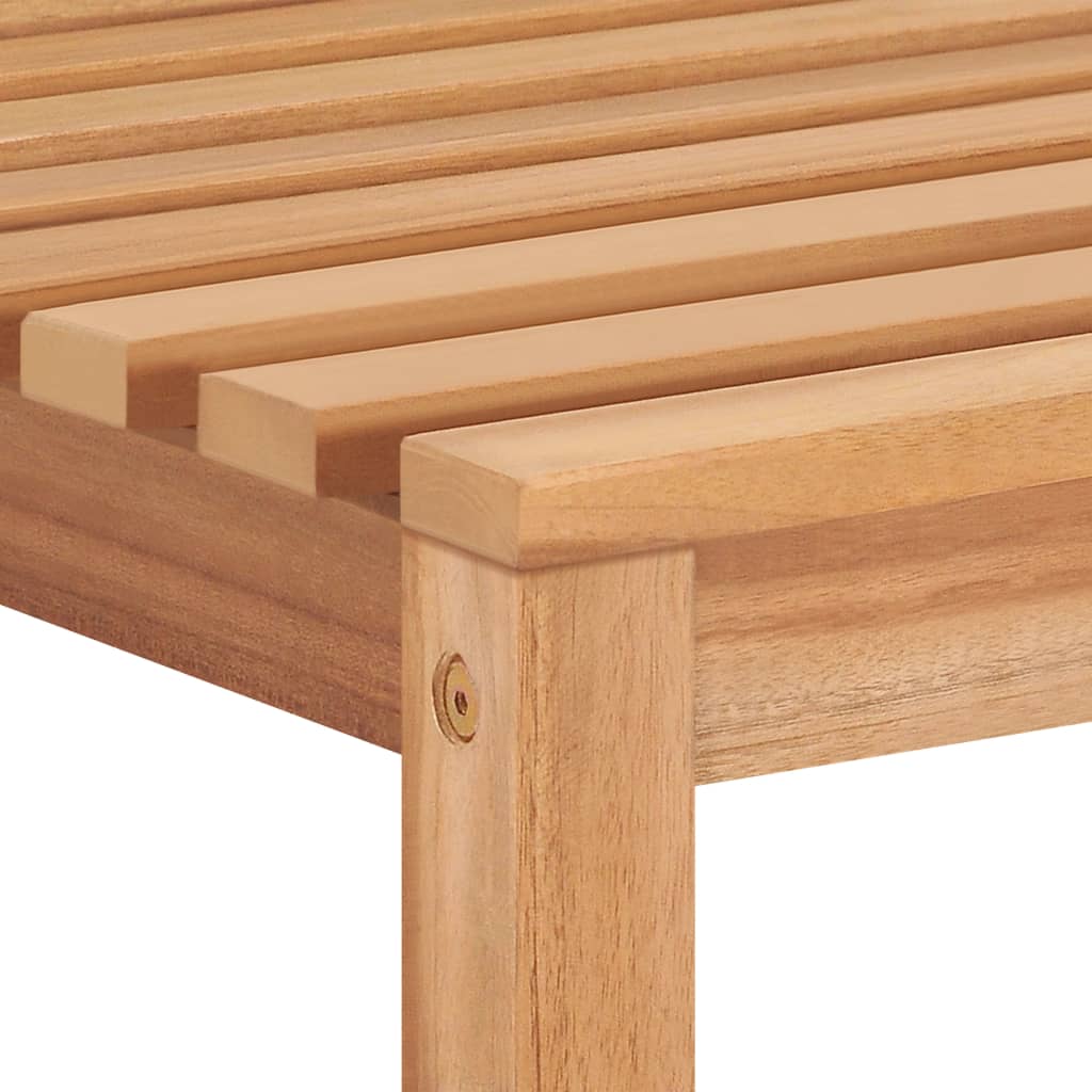9 Piece Garden Dining Set 180x90 cm Solid Teak Wood