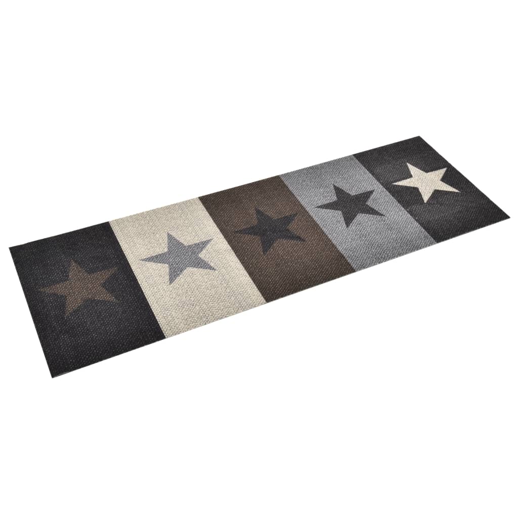 Kitchen Carpet Washable Stars 45x150 cm