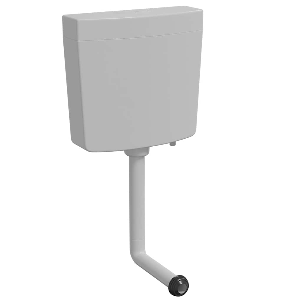 Toilet Cistern with Bottom Water Inlet 3/6 L Grey