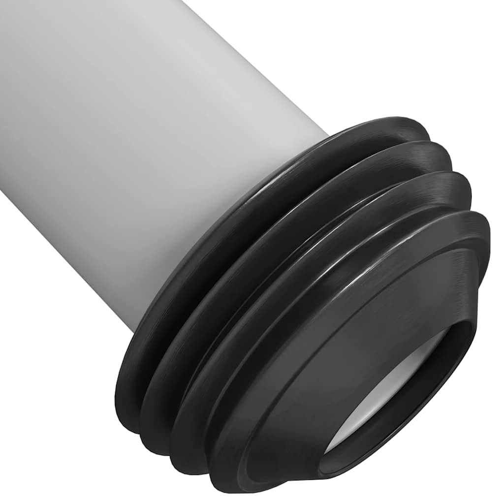 Toilet Cistern with Bottom Water Inlet 3/6 L Grey