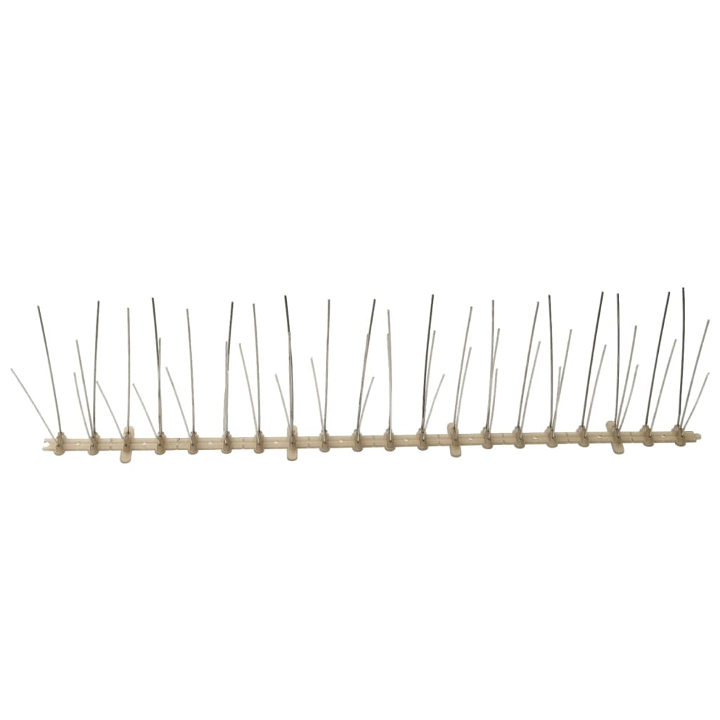 5-row Plastic Bird & Pigeon Spikes Set of 6 3 m