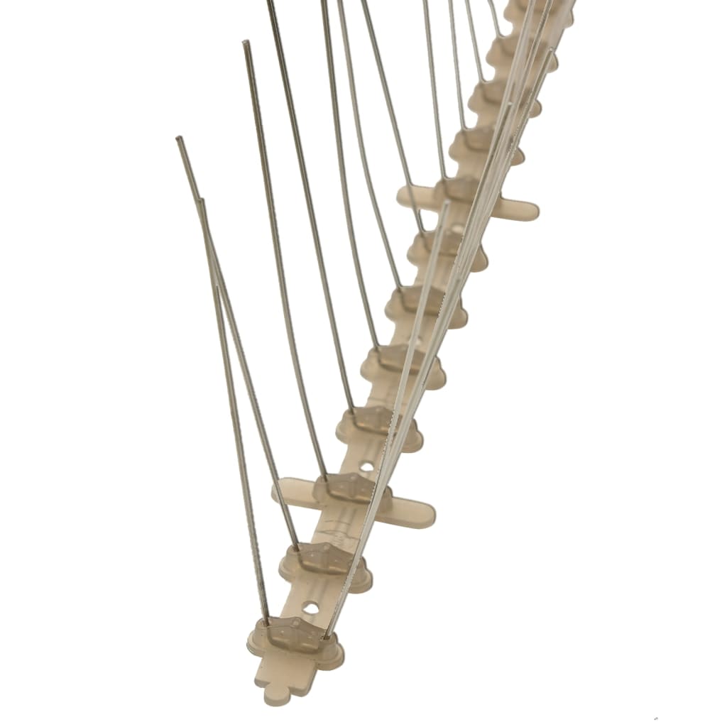 5-row Plastic Bird & Pigeon Spikes Set of 6 3 m