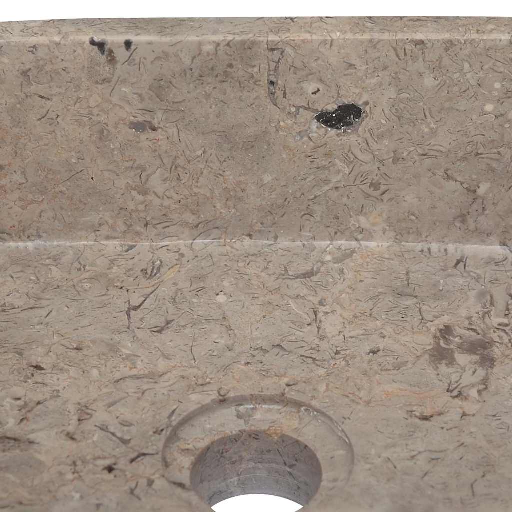 Sink Grey 30x30x13 cm Marble