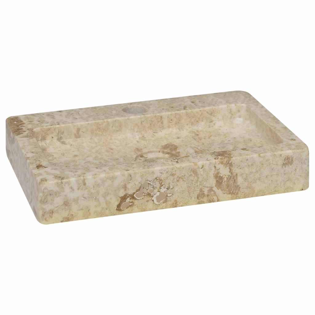Sink Cream 38x24x6.5 cm Marble