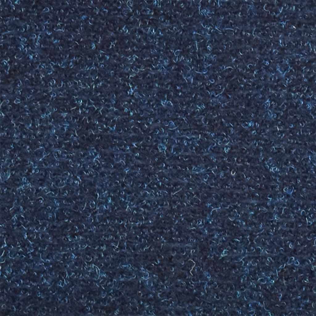 Stair Mats Self-adhesive 10 pcs 65x21x4 cm Navy Half Round Large