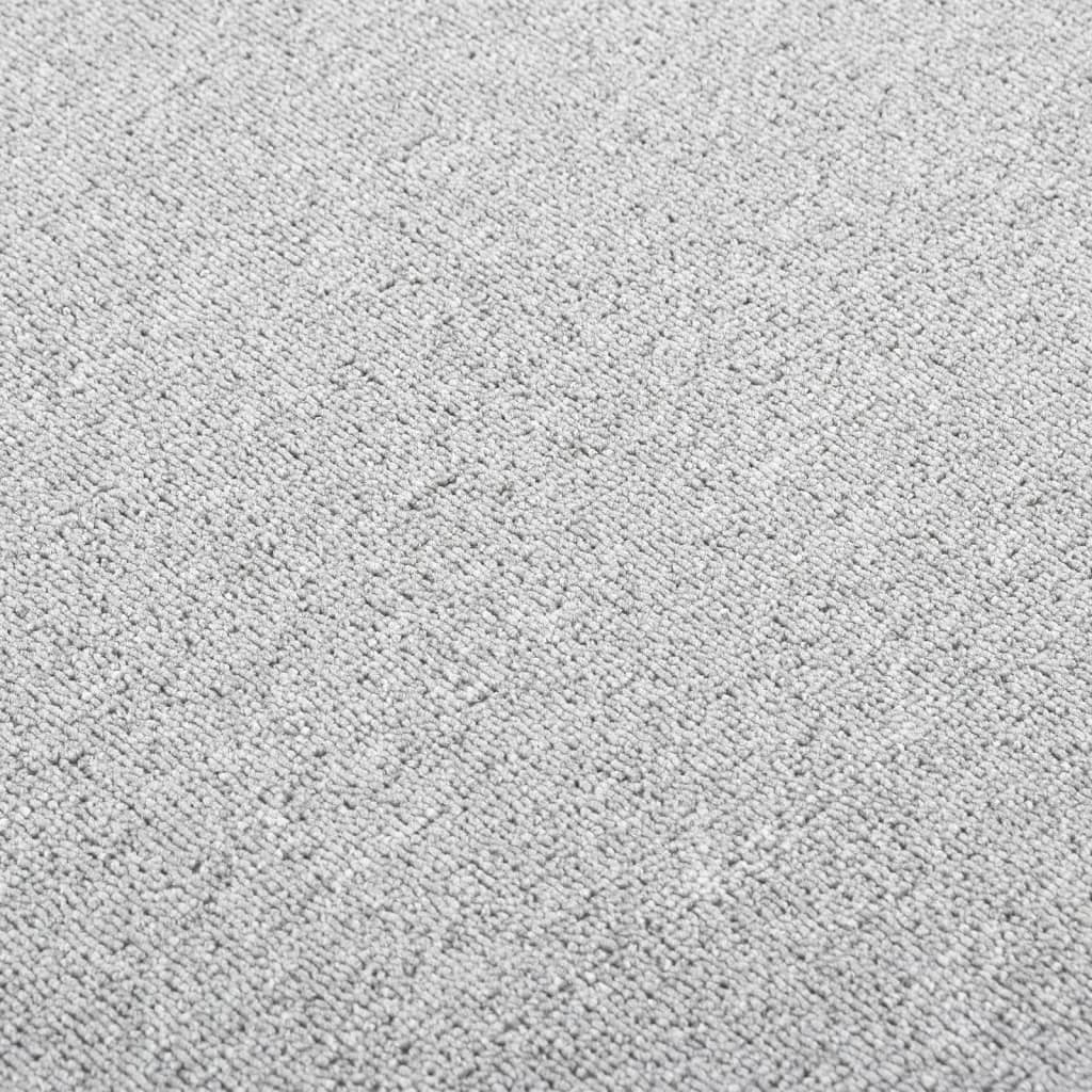 Carpet Runner Light Grey 80x300 cm