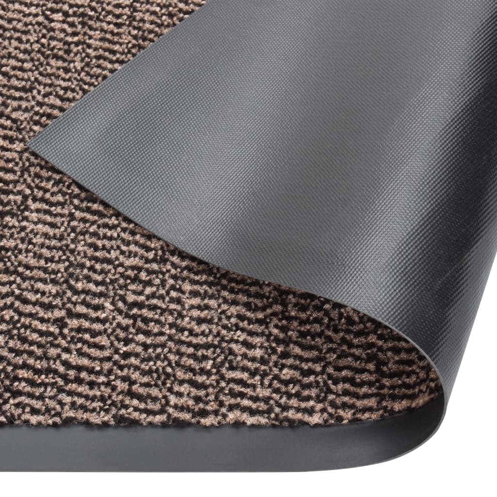 Doormat Tufted 60x150 cm Dark Brown