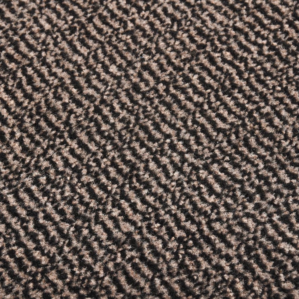 Doormat Tufted 120x180 cm Dark Brown