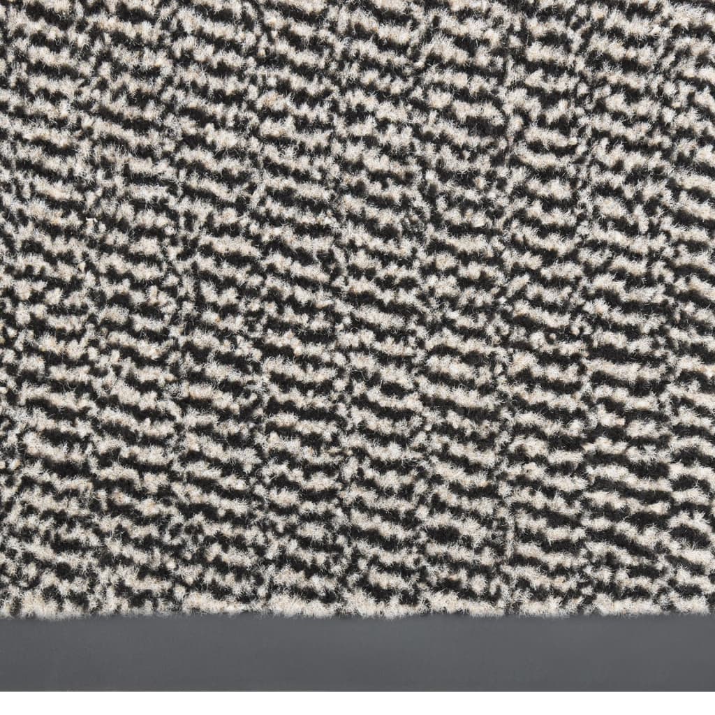 Doormat Tufted 60x180 cm Light Brown