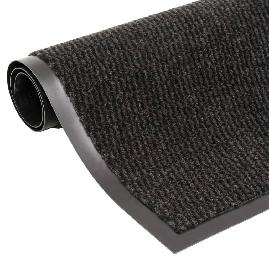 Doormat Tufted 60x150 cm Black