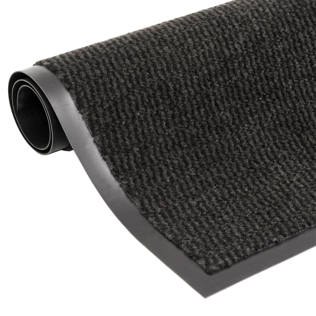 Doormat Tufted 60x180 cm Black