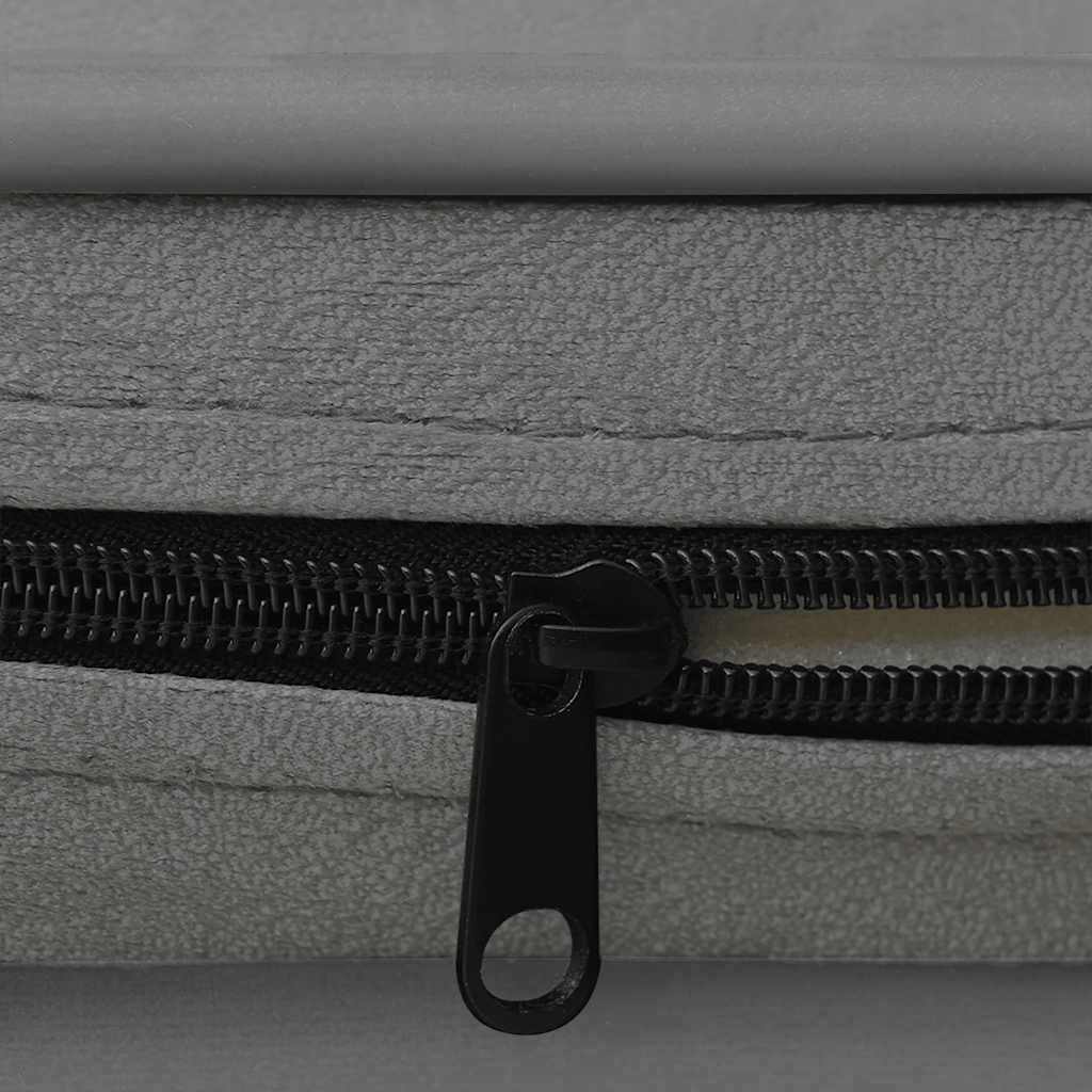 Dog Sofa Grey 67x47x36 cm Plush