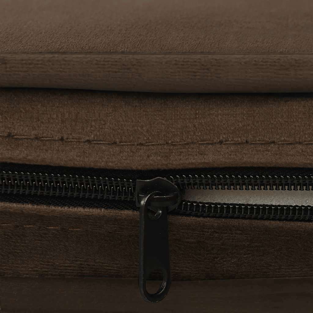 Dog Sofa Brown 67x47x36 cm Plush